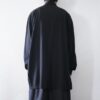 【送料無料】monotone switching embroidery terotero shirt