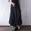 many ornamental super wide skirt