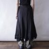 many ornamental super wide skirt