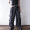 DEAD STOCK asymmetry multi pocket cargo pants