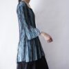 lace & pleats layered design cut&sewn
