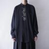 embroidery & like China button terotero shirt