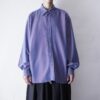 "光沢玉虫生地で良色" iridescent design shirt