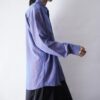 "光沢玉虫生地で良色" iridescent design shirt