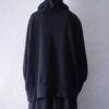 "首元超高めhideの如し" high neck sweat jacket