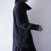 "首元超高めhideの如し" high neck sweat jacket