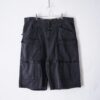 【MARITHE FRANCOIS GIRBAUD】all black design shuttle baggy shorts