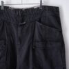【MARITHE FRANCOIS GIRBAUD】all black design shuttle baggy shorts