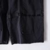 【MARITHE FRANCOIS GIRBAUD】all black design shuttle baggy shorts