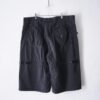 【MARITHE FRANCOIS GIRBAUD】all black design shuttle baggy shorts