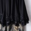 many ornamental super wide skirt
