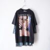 lace & pleats layered design cut&sewn