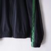 【NIKE】black × glossy green track jacket