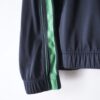 【NIKE】black × glossy green track jacket