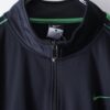 【NIKE】black × glossy green track jacket