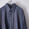 "玉虫色と圧倒的テロ生地" design dress shirt