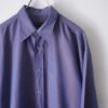 "光沢玉虫生地で良色" iridescent design shirt
