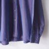 "光沢玉虫生地で良色" iridescent design shirt