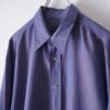 "光沢玉虫生地で良色" iridescent design shirt
