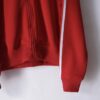 【adidas】 "adidasのトラック生地でフード付き" red hooded track jacket