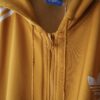 【adidas】 "短丈トラックフーディのリアルボロ" yellow hooded track jacket