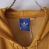 【adidas】 "短丈トラックフーディのリアルボロ" yellow hooded track jacket