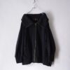 "首元超高めhideの如し" high neck sweat jacket