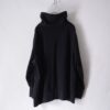 "首元超高めhideの如し" high neck sweat jacket