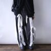 【Remake】"Docking Lace-Up" adidas × Lee denim docking lace up wide baggy denim pants