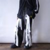 【Remake】"Docking Lace-Up" adidas × Lee denim docking lace up wide baggy denim pants
