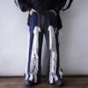 【Remake】"Docking Lace-Up" adidas × Wrangler denim docking lace up wide baggy denim pants