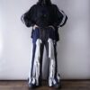【Remake】"Docking Lace-Up" adidas × Wrangler denim docking lace up wide baggy denim pants