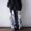 【Remake】"Docking Lace-Up" adidas × LANDS END denim docking lace up wide baggy denim pants