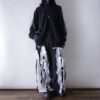 【Remake】"Docking Lace-Up" adidas × LANDS END denim docking lace up wide baggy denim pants