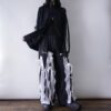【Remake】"Docking Lace-Up" adidas × LANDS END denim docking lace up wide baggy denim pants