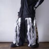 【Remake】"Docking Lace-Up" adidas × LANDS END denim docking lace up wide baggy denim pants