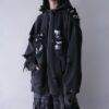 【Remake】"デスノート×ボロ" crush "OTAKU" custom parka