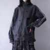 【Remake】"Crush × Studs" Y2K sweat track jacket