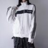 【Remake】"Crush × Studs & embroidery" adidas sweat track jacket