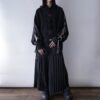 【Remake】"Lace-Up & China" black × red shirt