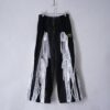 【Remake】"Docking Lace-Up" adidas × Lee denim docking lace up wide baggy denim pants