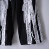 【Remake】"Docking Lace-Up" adidas × Lee denim docking lace up wide baggy denim pants