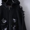 【Remake】"デスノート×ボロ" crush "OTAKU" custom parka