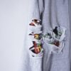 【Remake】"HUNTER×HUNTER ×ボロ" crush "OTAKU" custom parka