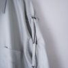 【Remake】"Lace-Up" pistàcchio green shirt