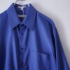 【Remake】"Lace-Up" beautiful blue shirt