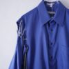 【Remake】"Lace-Up" beautiful blue shirt