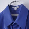 【Remake】"Lace-Up" beautiful blue shirt