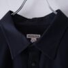 【Remake】"Lace-Up & China" multi code black shirt