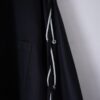 【Remake】"Lace-Up & China" black × red shirt